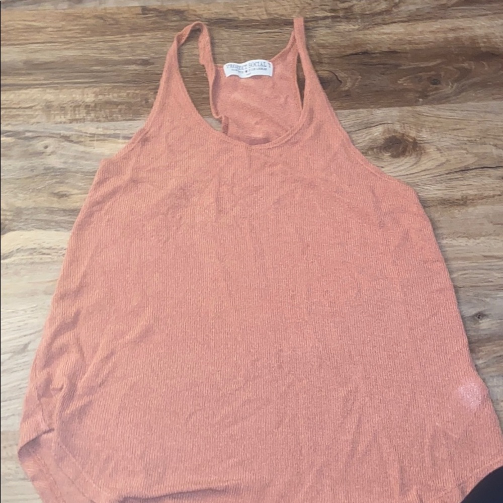 sweater material tank